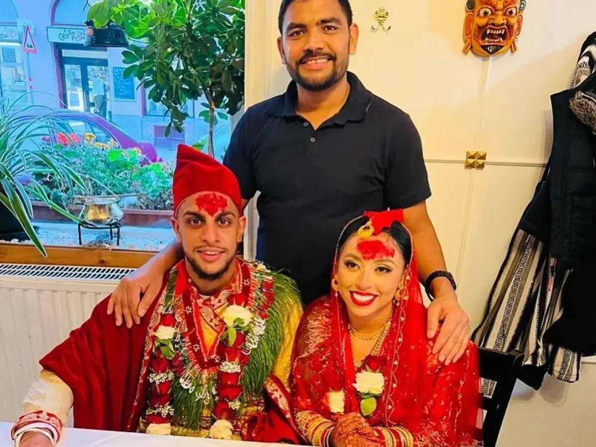 Wedding celebration